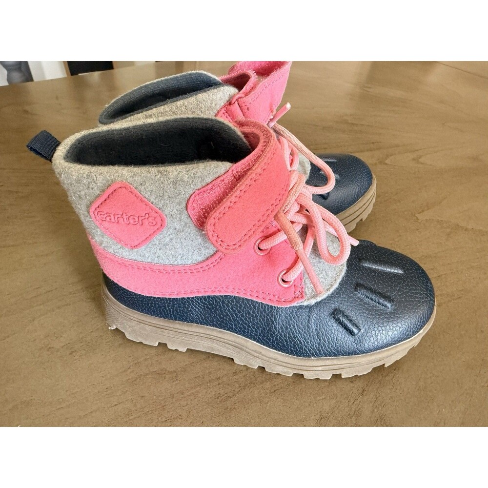 Carter’s Toddler Girl Duck Boot Snow Winter & Rain Pink Size 10M